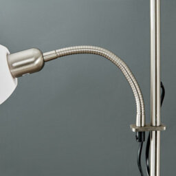 Valuelights Mozz Brushed Chrome Mother And Child Floor Lamp - thumbnail 4
