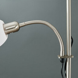 Valuelights Mozz Brushed Chrome Mother And Child Floor Lamp - thumbnail 6