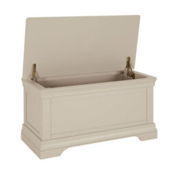 The Furniture Market Wilmslow Dove Grey Painted Blanket Bedding Box - thumbnail 7