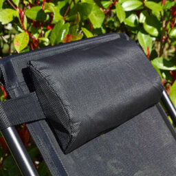 BPS Access Solutions Bps Deluxe Zero Gravity Chair - Black - Set Of 1 - Heavy Duty - Reclining & Folding Garden Sunlounger - thumbnail 7