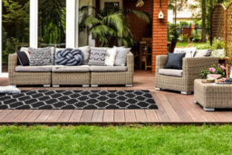 RugsX Runner Sizal Floorlux Design 20608 Moroccan Trellis Black / Silver 70  70X730 Cm - thumbnail 3