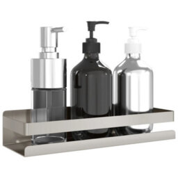 Vidaxl Shower Shelf 30X10X6 Cm Brushed 304 Stainless Steel - thumbnail 3