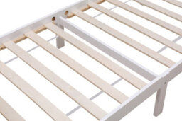 Starlight Beds Somnium White Shaker Wooden Bed Frame Super King - thumbnail 4