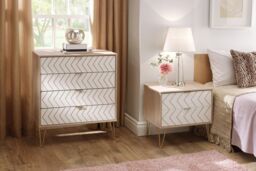 Ready Assembled Contemporary Matt White Tall Double Wardrobe (H)1970mm (W)740mm (D)530mm - thumbnail 2