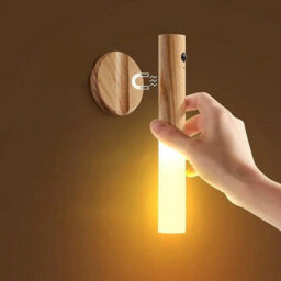 Theownas Motion Sensor Night Light. Rechargeable Magnetic Led Wall Light With Usb Charging. Warm White 2700K For Hallway,stairs. - thumbnail 8