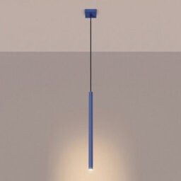 Sollux Lighting Pastelo Steel Ultramarine 1 Lights Modern Pendant Lamps - thumbnail 3