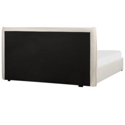 Beliani Ottoman Bed Boucle Lavaur 160 X 200 Cm (Eu King Size) Off-White - thumbnail 7