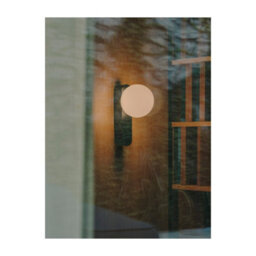 Luminosa Lighting Luminosa Perlina Globe Wall Lights Black Led 8.8W Cct 2700-3000-4000K Ip44 On-Off - thumbnail 2