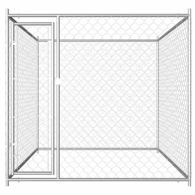 Berkfield Durable Outdoor Dog Kennel 193X193X185 Cm - image 1