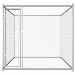 Berkfield Durable Outdoor Dog Kennel 193X193X185 Cm - thumbnail 1