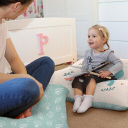 rucomfy Beanbags Rucomfy Indoor Under The Sea Bean Bag - Kids Floor Cushion Seat - thumbnail 1