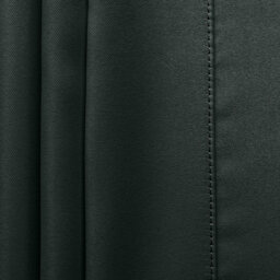 Ameha Black 230 Gsm Plain Thermal Blackout Pencil Pleat Door Curtain For Bedroom Single Panel Energy Saving 66'' X 84'' Uk Home - thumbnail 8