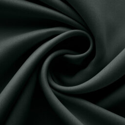 Ameha Black 230 Gsm Plain Thermal Blackout Pencil Pleat Door Curtain For Bedroom Single Panel Energy Saving 66'' X 84'' Uk Home - thumbnail 5