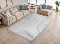 Stratus Interiors Mystique Large Neutral Style Living Room Rug - Beige / Cream / Brown / Dark Brown - Medium - thumbnail 2