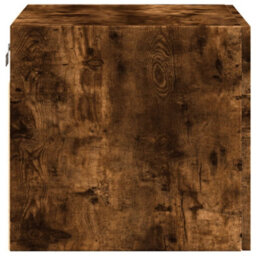 Berkfield Wall Cabinet Smoked Oak 50X42.5X40 Cm Engineered Wood - thumbnail 5