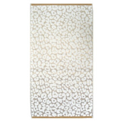 Allure Bath Fashions Luxury Jacquard Leopard Bath Towel - Natural - thumbnail 5