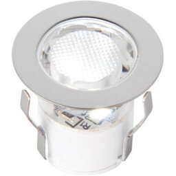 Recessed Ip44 Decking Guide Light Kit - 10 X Daylight White Led - Polished Steel - thumbnail 4