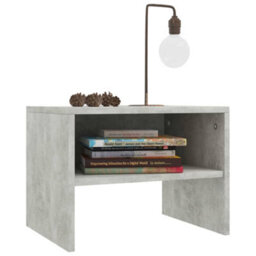 Berkfield Bedside Cabinets 2 Pcs Concrete Grey 40X30X30 Cm Engineered Wood - thumbnail 3