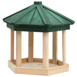 Vidaxl Bird Feeder Octagon Solid Firwood 33X30 Cm - thumbnail 1