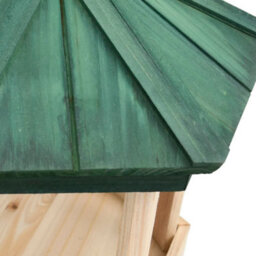 Vidaxl Bird Feeder Octagon Solid Firwood 33X30 Cm - thumbnail 4