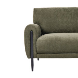 Beliani Sofa 3 Seater Skaro Chenille Green - thumbnail 6
