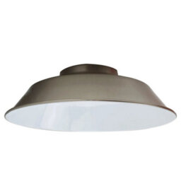 Satin Nickel Ceiling Light Shade 22Cm Metal Lamp Shades Pendant Lighting Ceiling Light - thumbnail 8