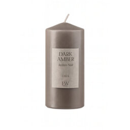Marco Paul Large Scented Pillar Candle - Dark Amber - thumbnail 3