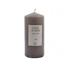 Marco Paul Large Scented Pillar Candle - Dark Amber - thumbnail 1