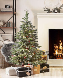 Beliani Artificial Christmas Tree Denali 120 Cm Green - thumbnail 2