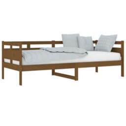 Berkfield Day Bed Honey Brown Solid Wood Pine 80X200 Cm - thumbnail 3