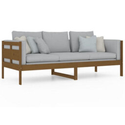 Berkfield Day Bed Honey Brown Solid Wood Pine 80X200 Cm - thumbnail 7