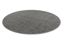RugsX Carpet Casablanca Loom Circle Grey, Loop, Soft Indoor & Outdoor Circle 133 Cm - thumbnail 3