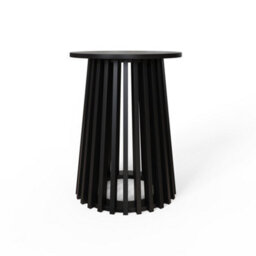 Kaleb Circular Side Lamp Table - thumbnail 4