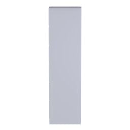 Bologna Ready Assembled Modern Matt Duck Egg & White Tall Double Wardrobe (H)1970mm (W)740mm (D)530mm - thumbnail 6