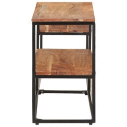 Berkfield Industrial Tv Cabinet 180X30X50 Cm Solid Acacia Wood - thumbnail 3
