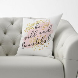 Warren Reed Designer Be Wild And Beautiful Cushions 60Cm X 60Cm - thumbnail 2