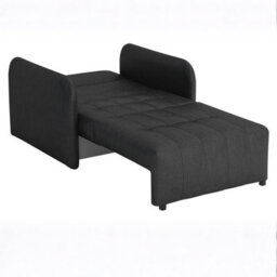 Viva Grand I Upholstered Sofa Bed Sleeping Function Wavy Spring Wooden Legs Freestanding 85 95 98 Cm Brown - thumbnail 4