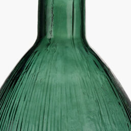 Pacific Lifestyle Tall Vase In Sea Green Recycled Glass - thumbnail 4