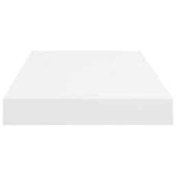 Berkfield Floating Wall Shelves 4 Pcs White 50X23X3.8 Cm Mdf - thumbnail 6