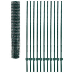 Vidaxl Euro Fence Steel 20X1.5 M Green - thumbnail 3