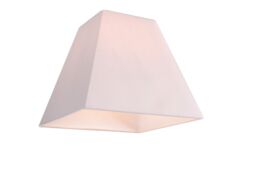GoodHome Qarnay Light Grey Fabric Dyed Pyramid Light Shade (D)20Cm - thumbnail 3