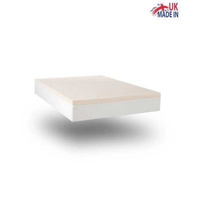 Memory Foam Mattress Topper 2 Inch Orthopedic Support Mattress Topper With Removable Zip Cover - image 1