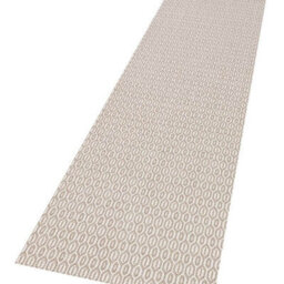 The Rugs Indoor Outdoor Coin Rug Geometric Design, Polypropylene, Durable In Cream - thumbnail 6