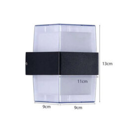 Cuboid Box 12W Modern Led Wall Light Wall Sconces Ip54 Outdoor Exterior Wall Lamp Fixture - thumbnail 2