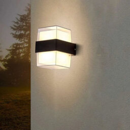 Cuboid Box 12W Modern Led Wall Light Wall Sconces Ip54 Outdoor Exterior Wall Lamp Fixture - thumbnail 4