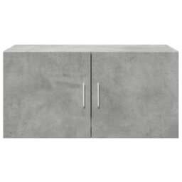 Berkfield Wall Cabinet Concrete Grey 80X42.5X40 Cm Engineered Wood - thumbnail 4