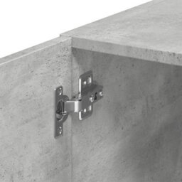 Berkfield Wall Cabinet Concrete Grey 80X42.5X40 Cm Engineered Wood - thumbnail 8