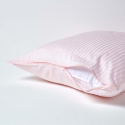 Homescapes Pink Continental Egyptian Cotton Pillowcase 330 Tc, 80 X 80 Cm - thumbnail 3