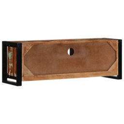 Berkfield Industrial Tv Cabinet 100X30X35 Cm Solid Wood Reclaimed - thumbnail 5