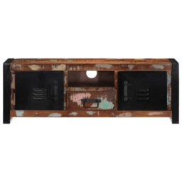 Berkfield Industrial Tv Cabinet 100X30X35 Cm Solid Wood Reclaimed - thumbnail 3